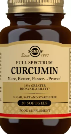 Solgar Full Spectrum Curcumin 185x Softgels 30 st