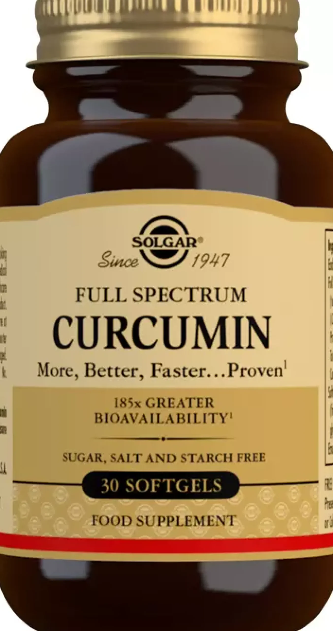 Solgar Full Spectrum Curcumin 185x Softgels 30 st