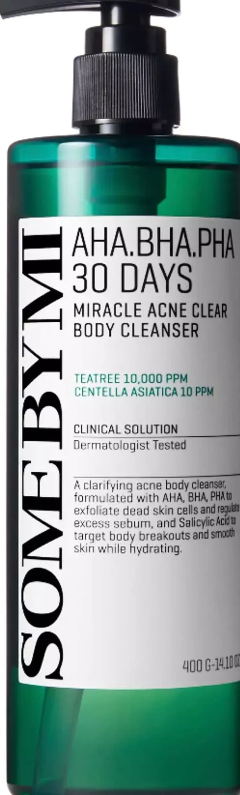 SOME BY MI AHA BHA PHA 30 Days Miracle Acne Clear Body Cleanser 400 g
