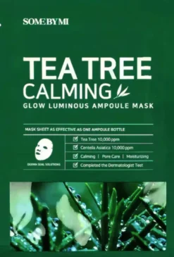 SOME BY MI Tea Tree Calming Glow Luminous Ampoule Mask