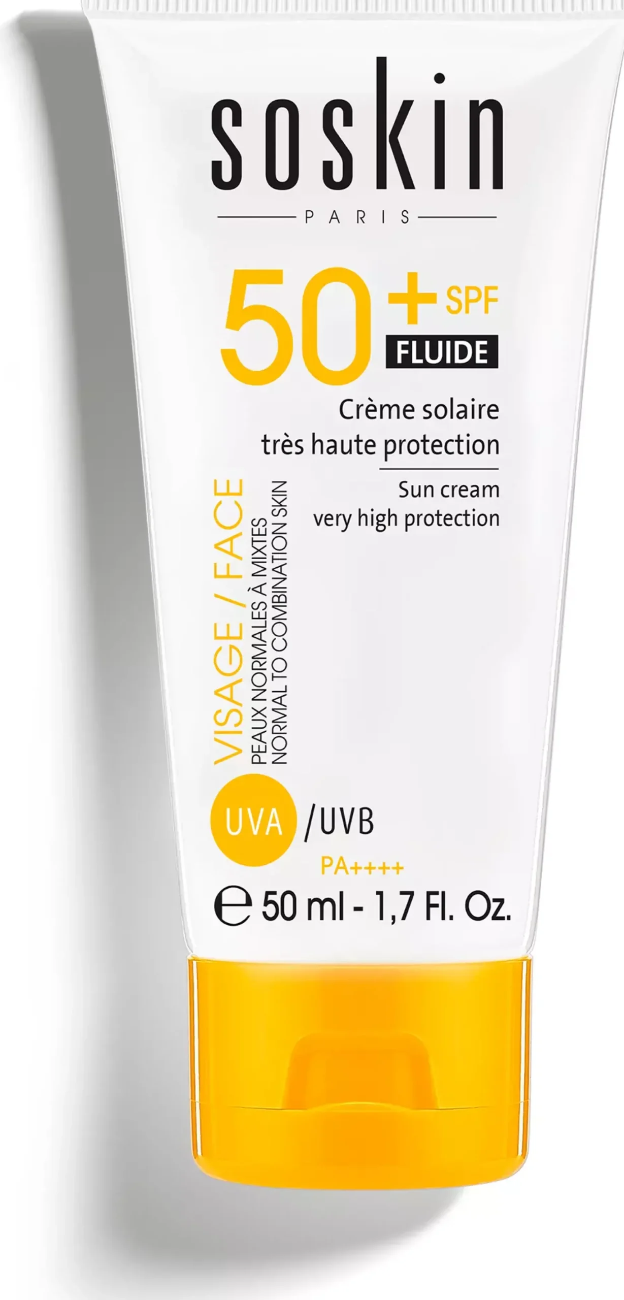 SOSkinSun Guard Sun Guard SPF50+ Fluid Sun Cream Very High Protection 50 ml