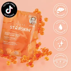 Starskin DeepMelt Collagen PDRN Salmon DNA Face Mask 4 st