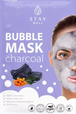 Stay Well Deep Cleansing Bubble Mask Charcoal 1 pcs 20 g