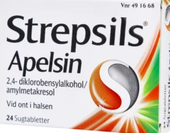 Strepsils Apelsin Sugtablett 24 st