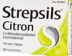Strepsils Citron Sugtablett 24 st