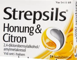 Strepsils Honung & Citron Sugtablett 36 st