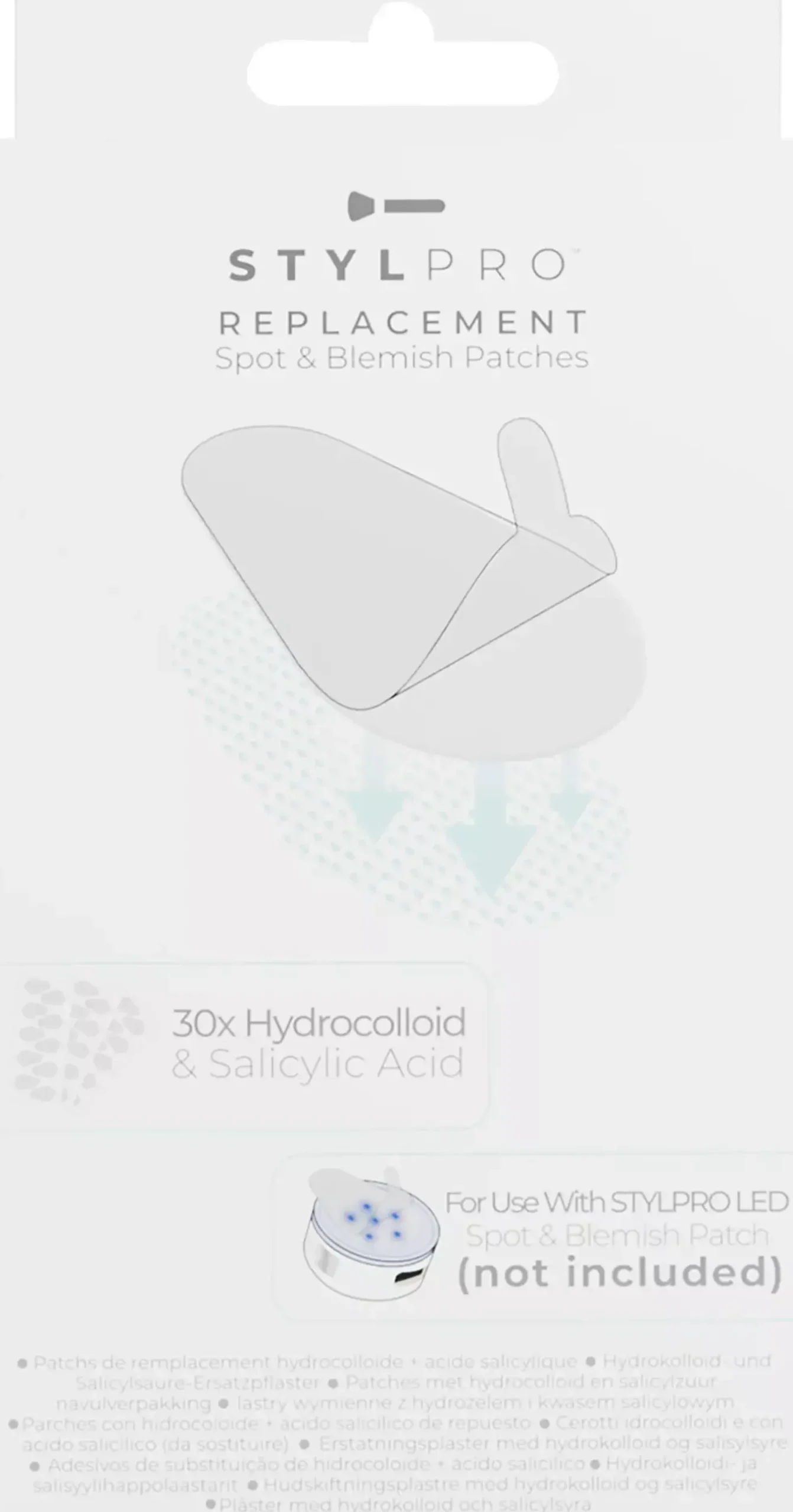 STYLPRO Hydrocolloid and Salicylic Acid Replacement Patches 30 st