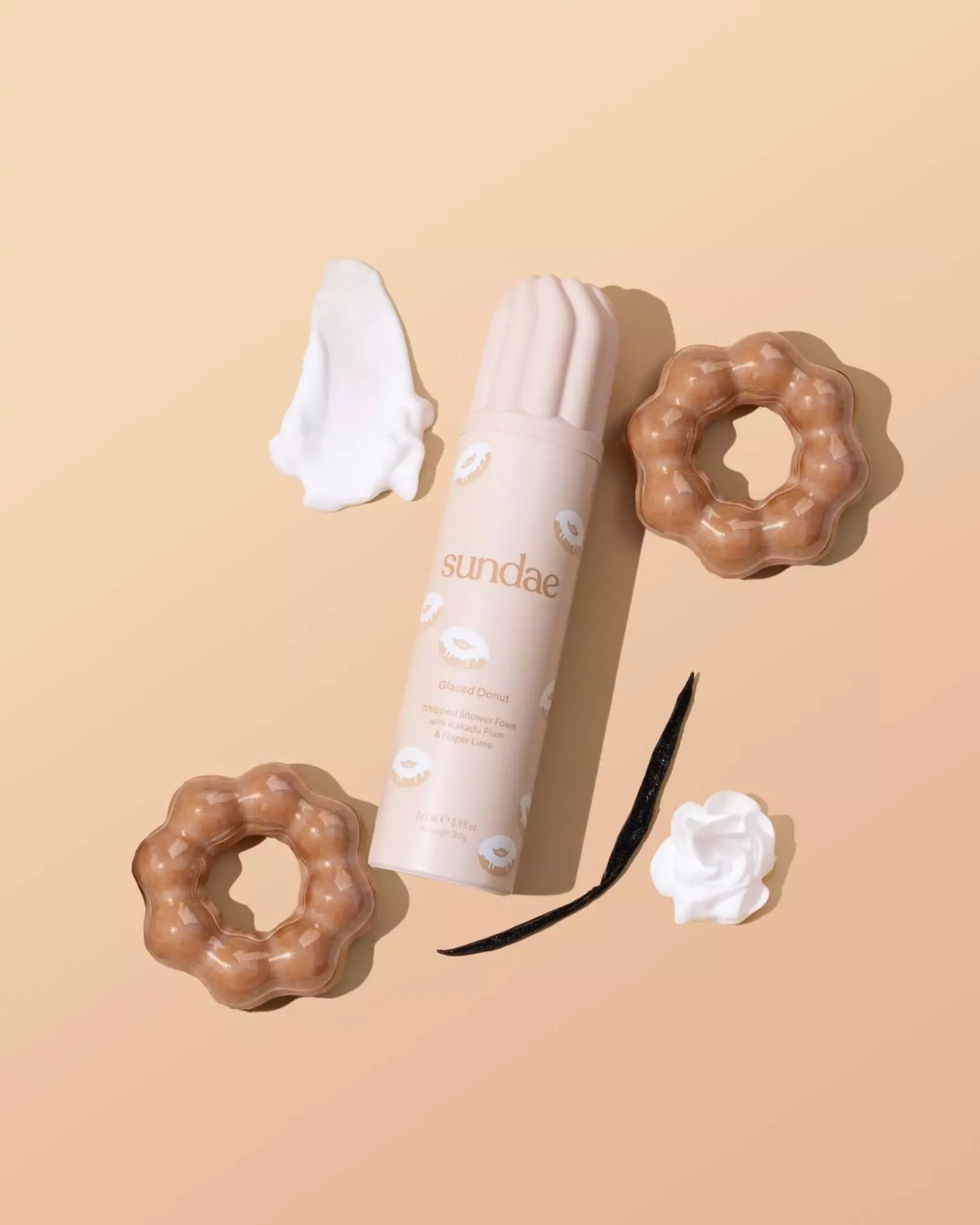 Sundae Glazed Donut Whipped Shower Foam 265 ml