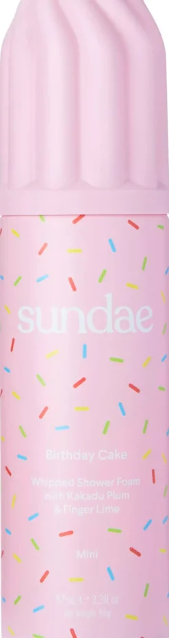 Sundae MINI Birthday Cake Whipped Shower Foam 97 ml