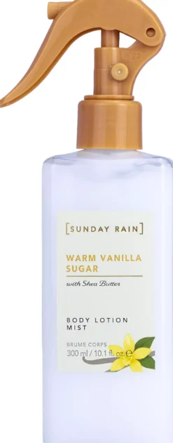 Sunday Rain Body Lotion Mist Warm Vanilla Sugar 300 ml