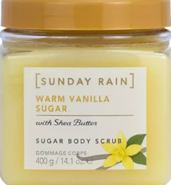 Sunday Rain Body Scrub Warm Vanilla Sugar 400 g