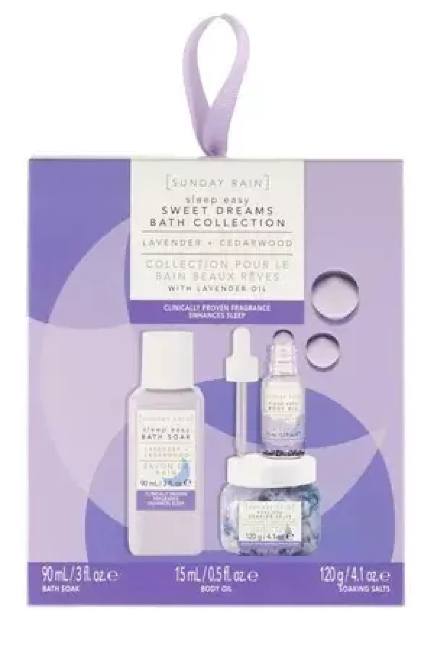 Sunday Rain Sweet Dream Bath Collection Giftset