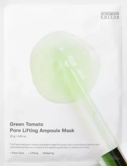 Sungboon Editor Green Tomato Pore Lifting Ampoule Mask 23 g