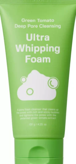 Sungboon Editor Green Tomato Deep Pore Cleansing Ultra Whipping Foam 120 g