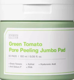 Sungboon Editor Green Tomato Pore Peeling Jumbo Pad 60 st