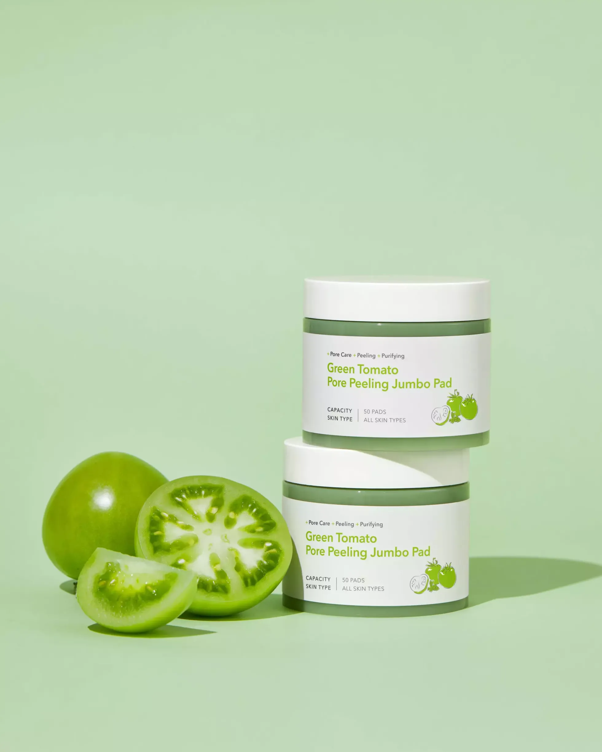 Sungboon Editor Green Tomato Pore Peeling Jumbo Pad 60 st
