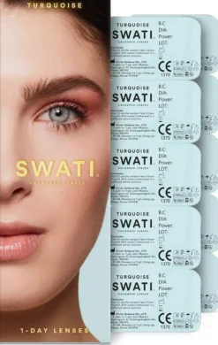 SWATI Cosmetics Daily Lenses Turquoise