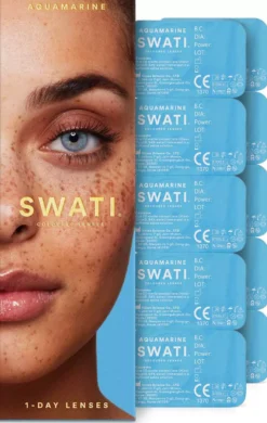 SWATI Cosmetics Daily Lenses Aquamarine