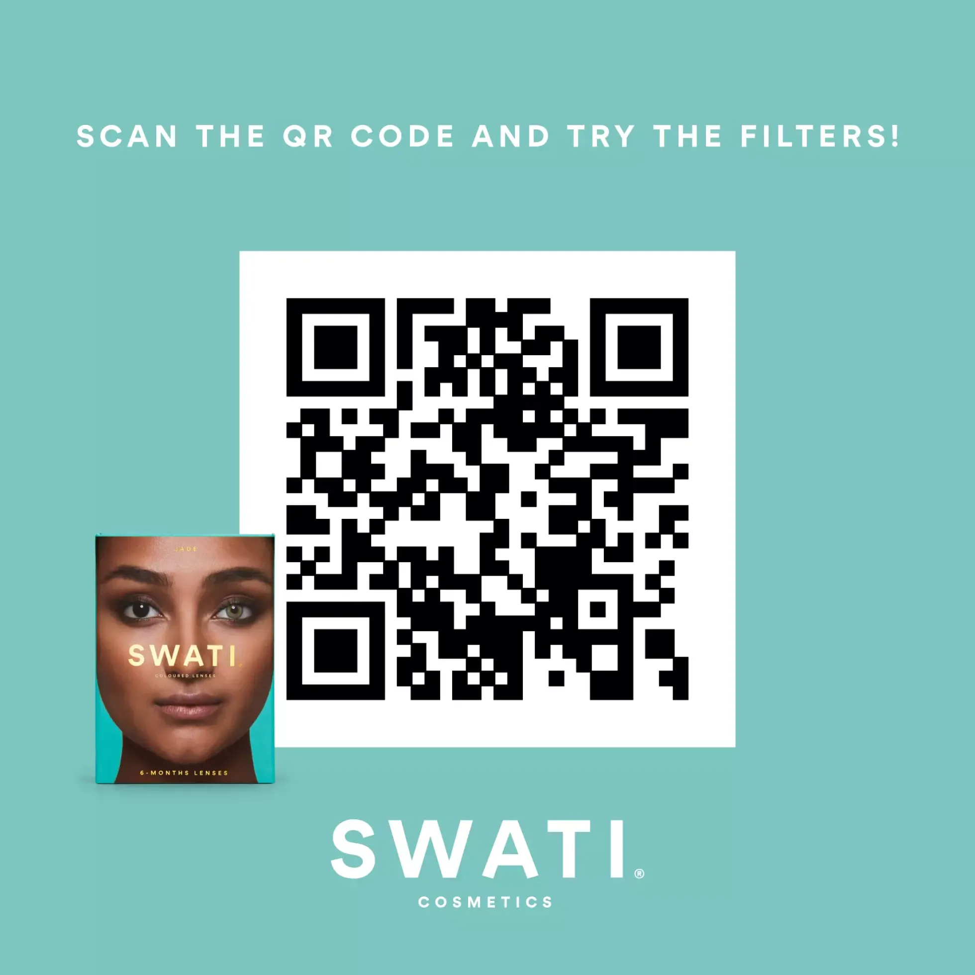 SWATI Cosmetics 1 Month Lenses Jade
