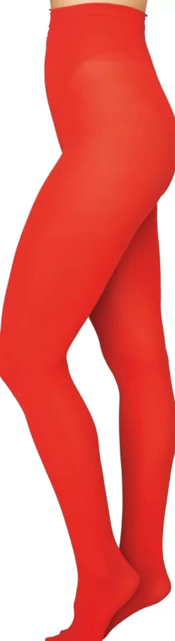 Swedish Stockings Olivia Premium Tights Sharp Red S