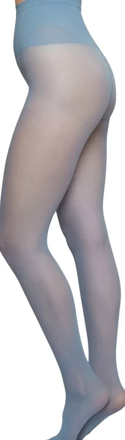 Swedish Stockings Svea Premium Tights Dusty Blue L