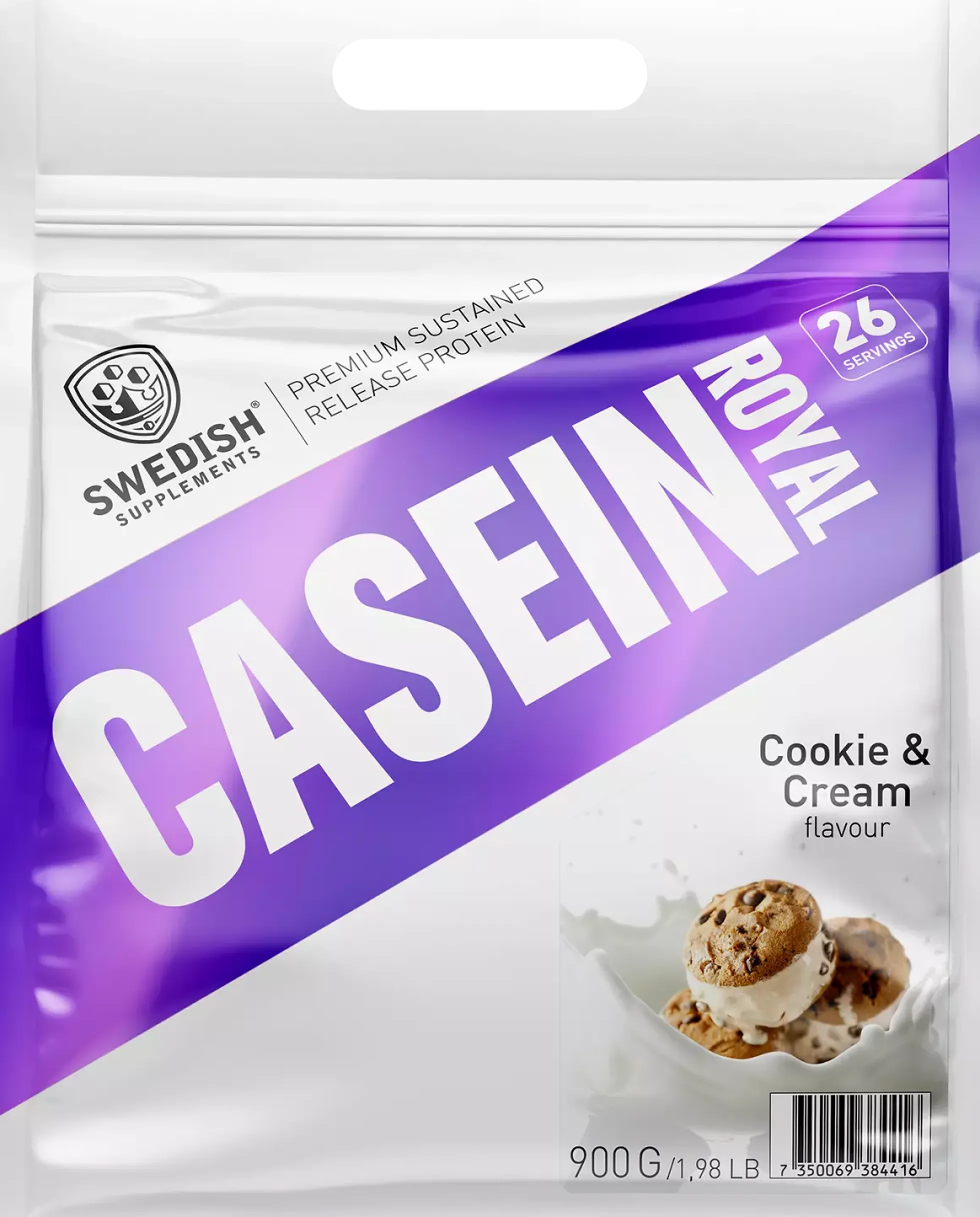 Swedish Supplements Casein Royal - Cookies & Cream 900 g