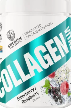 Swedish Supplements Collagen Vital - Elderberry/Raspberry 400 g