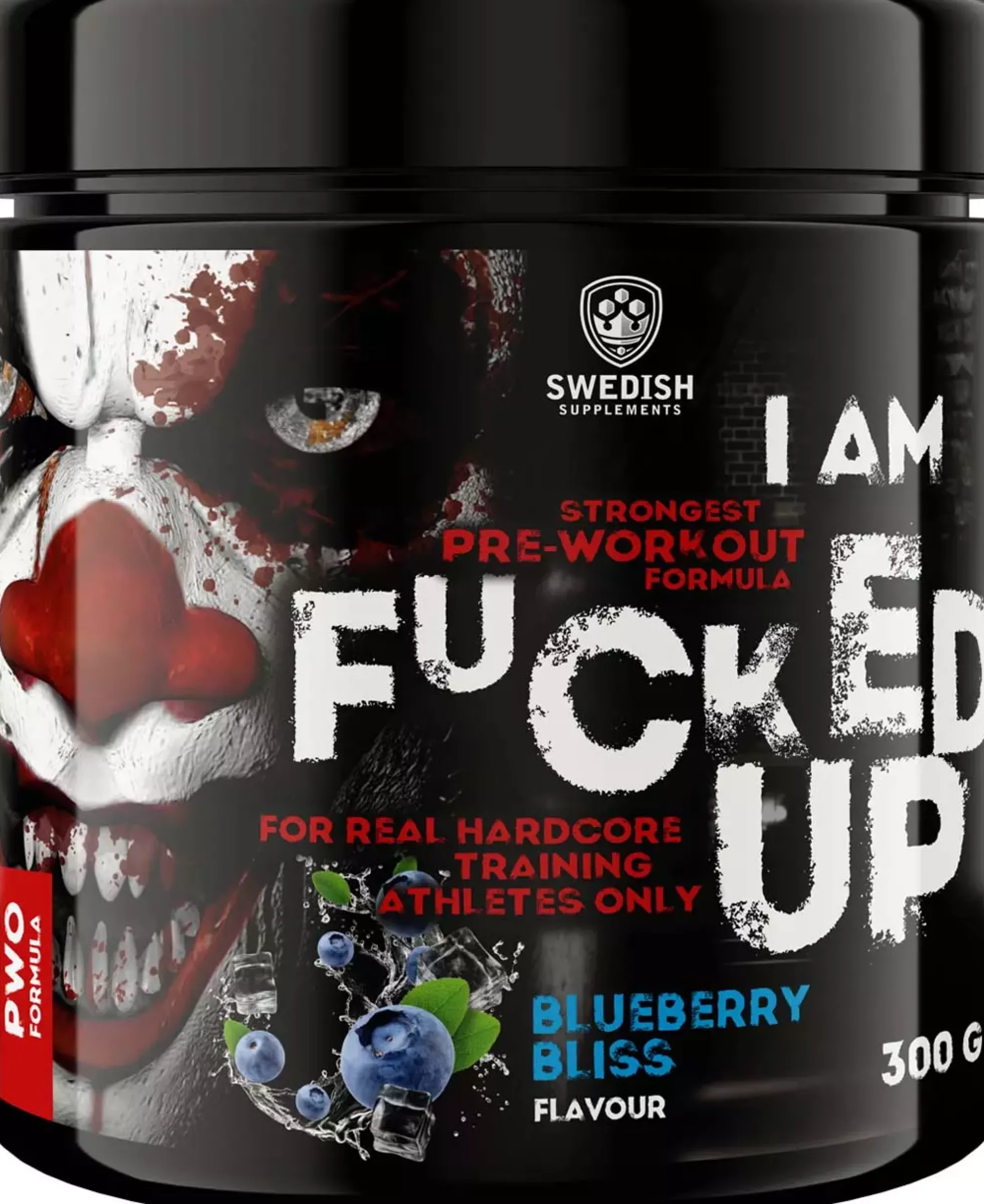 Swedish Supplements Fucked Up Joker - Blueberry Bliss 300 g