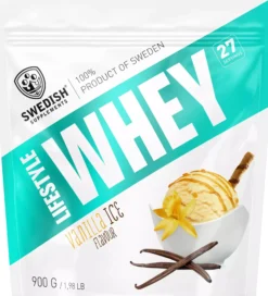 Swedish Supplements Lifestyle Whey Vanilla Ice 900 g