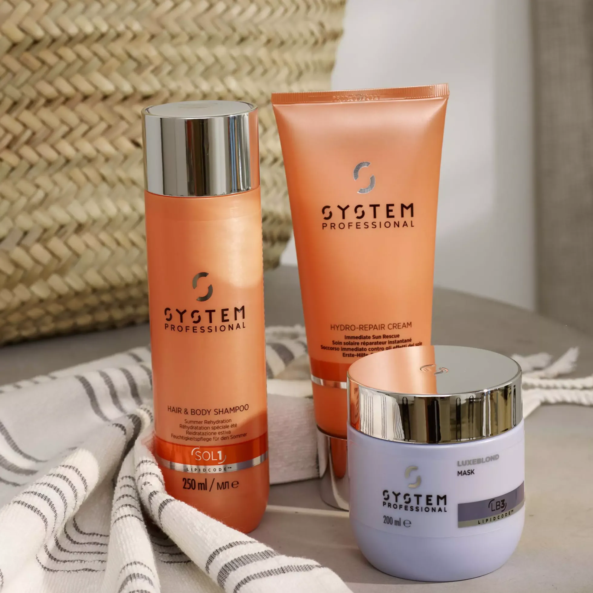 System ProfessionalLuxeBlond Mask 400 ml