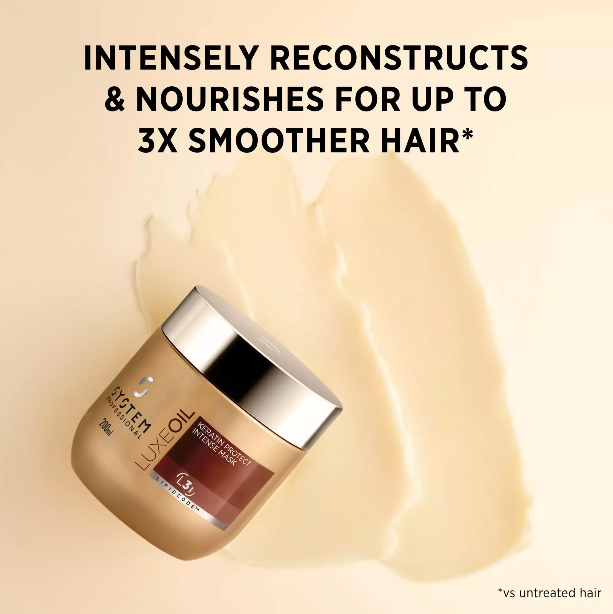 System ProfessionalLuxeOil Keratin Protect Intense Mask 200 ml