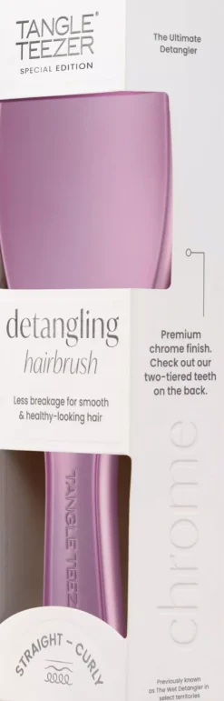 Tangle TeezerThe Ultimate Detangler Regular Chrome Mauve Copper