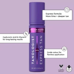 Tanologist Express Extra Dark Self-Tan Mousse