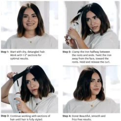 T3 Curl ID 32 mm Smart Curling Iron with Interactive Touch Interface