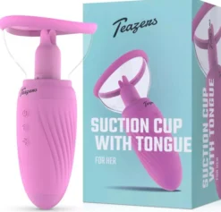 Teazers Suction Cup with Clitoris Vibrator