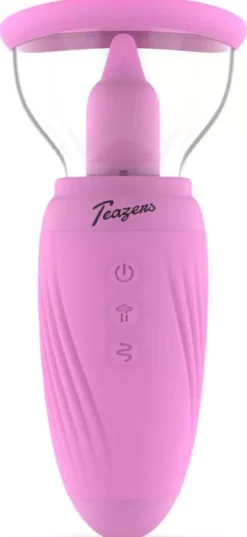 Teazers Suction Cup with Clitoris Vibrator