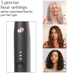 T3 Edge Heated smoothing & styling brush