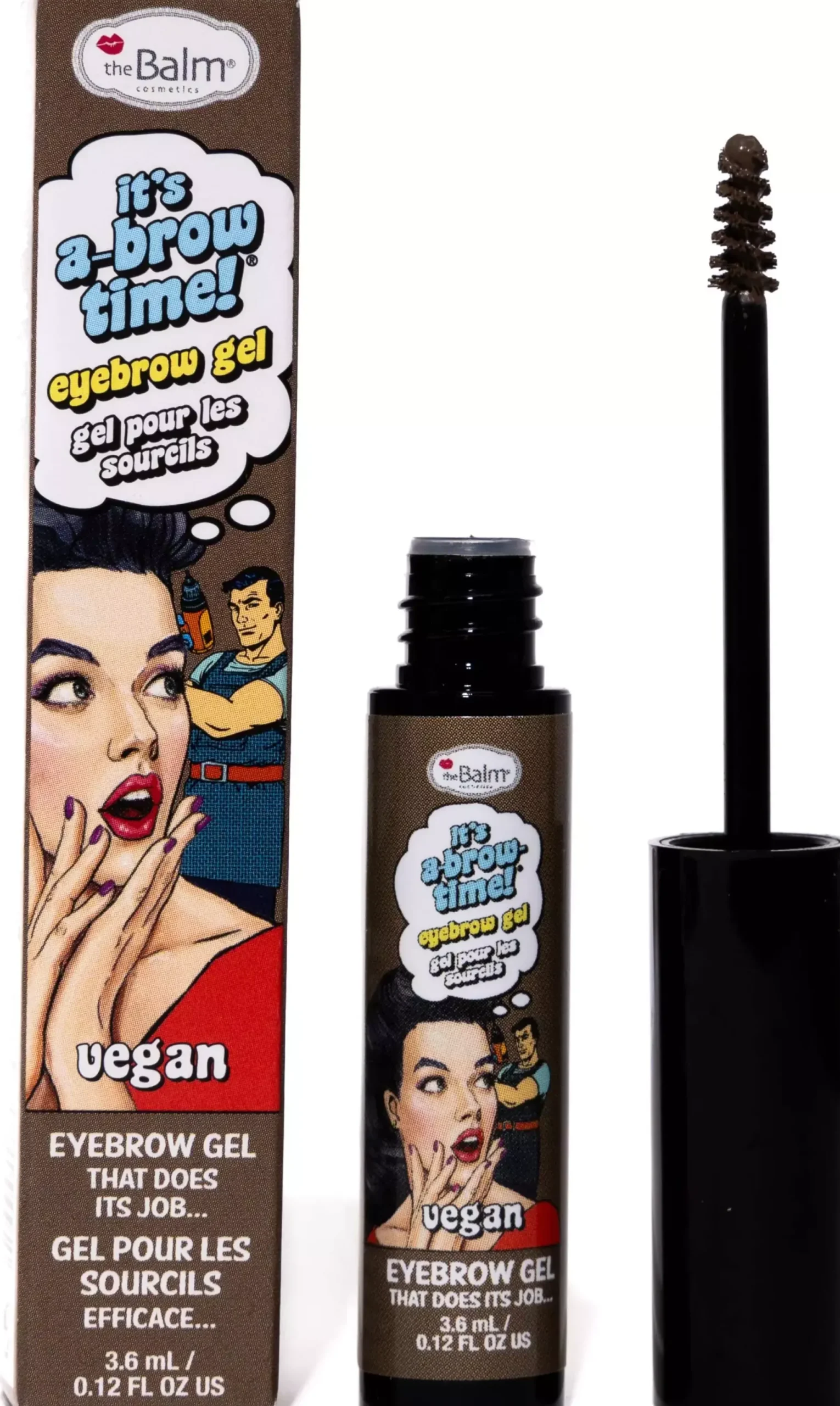 the Balm It's a Brow Time - Brow Gel Medium Brown