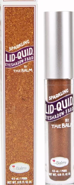 the Balm Lid Quid Sparkling Liquid Eyeshadow Champagne