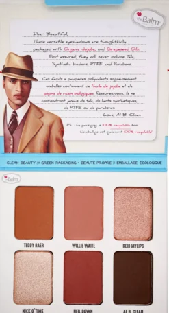 the Balm Male Order Domestic Eyeshadow Palette