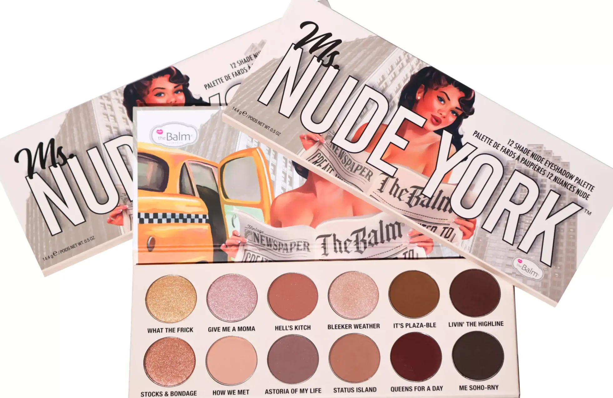 the Balm Ms, Nude York Palette