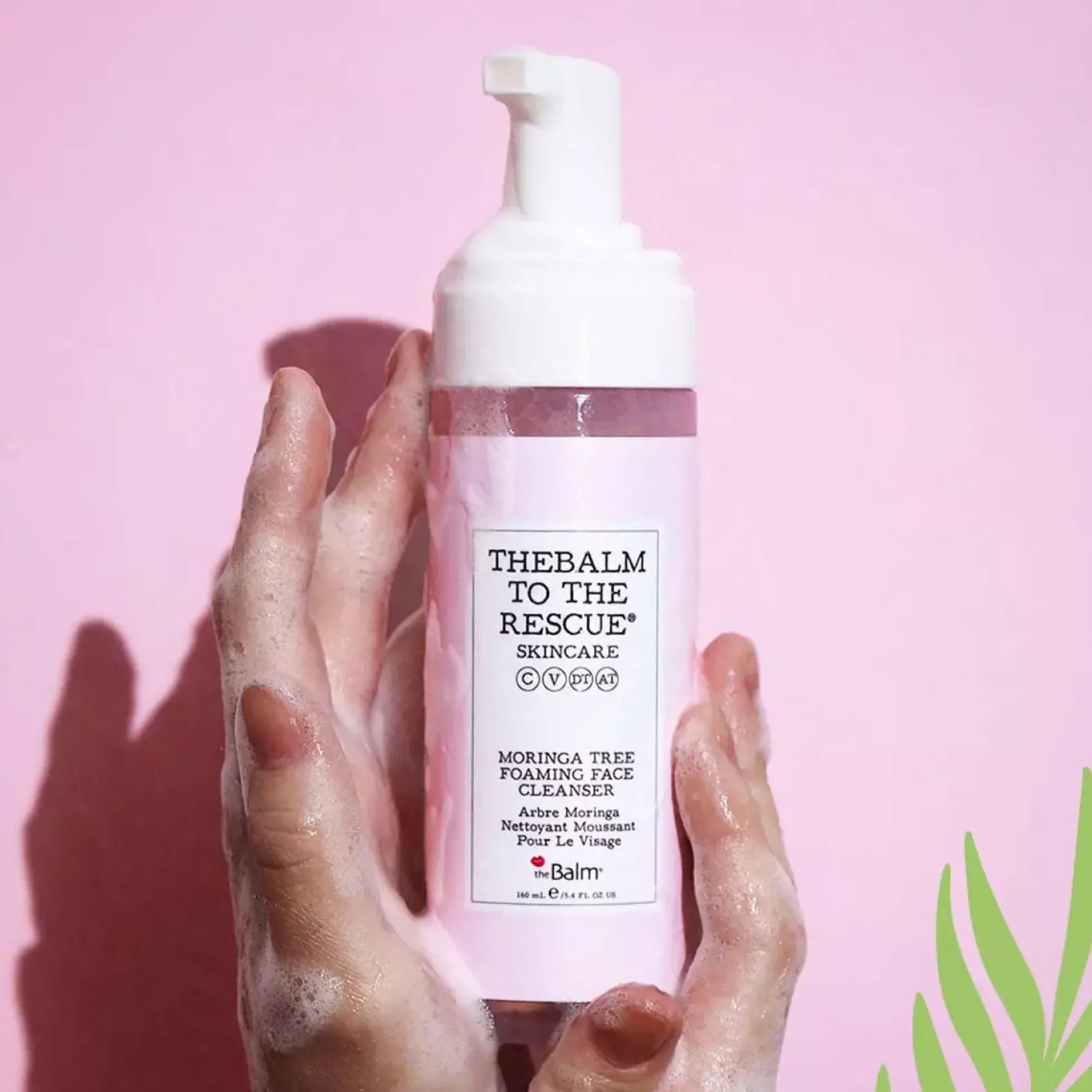 the BalmtheBalm to the Rescue Moringa Tree Foaming Face Clenser 155 ml