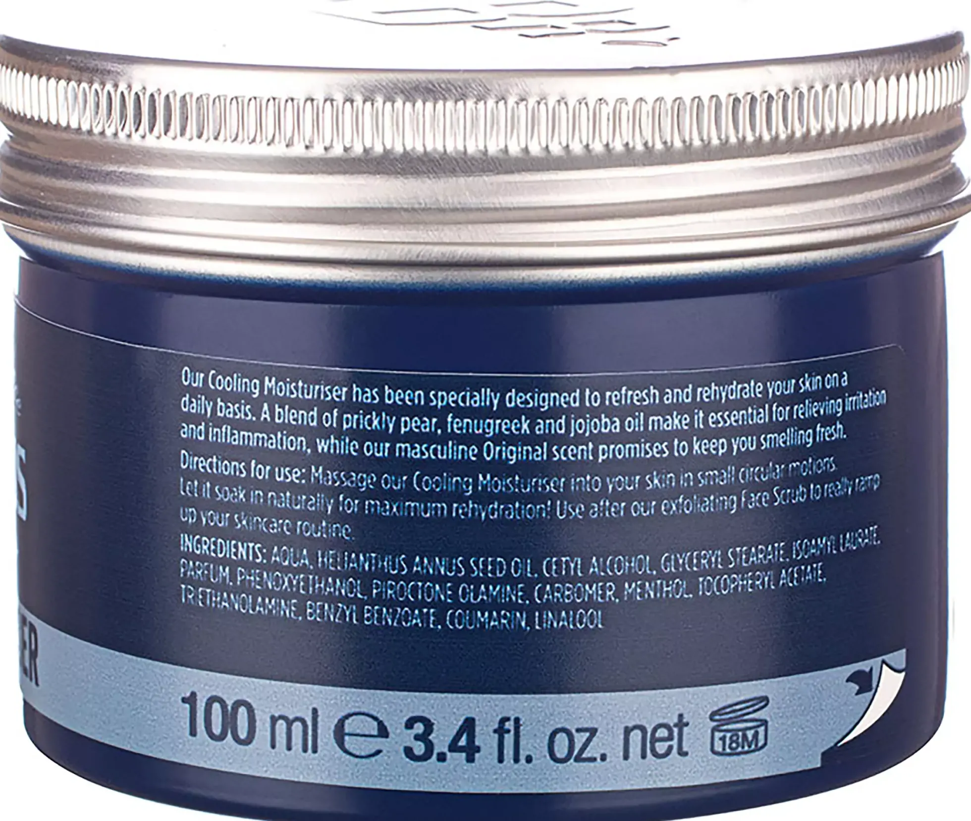 The Bluebeards Revenge Cooling Moisturiser 100 ml