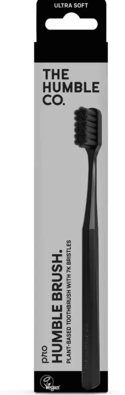 The Humble Co. Brush Plant-based - 7k bristles - Ultra soft Black