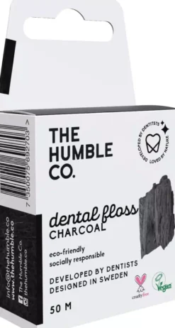 The Humble Co. Dental Floss 50m Charcoal