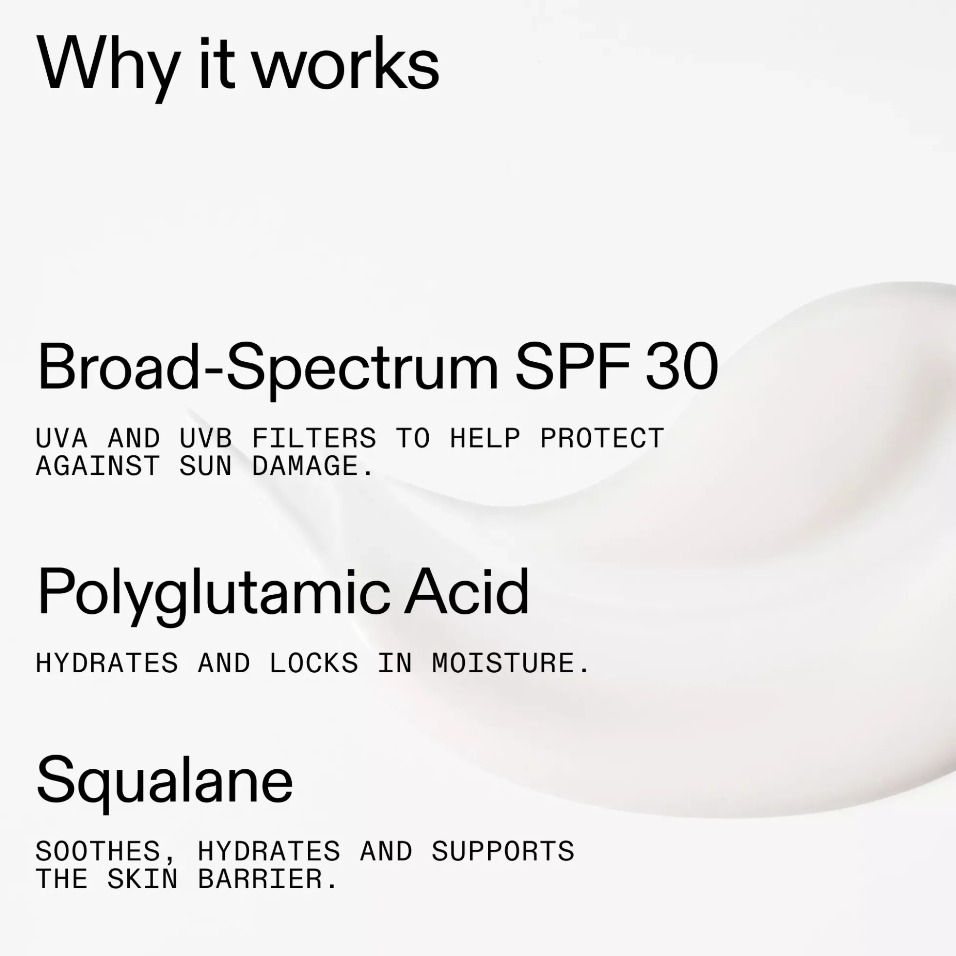 The Inkey List Polyglutamic SPF 30 Sunscreen Tube 50 ml