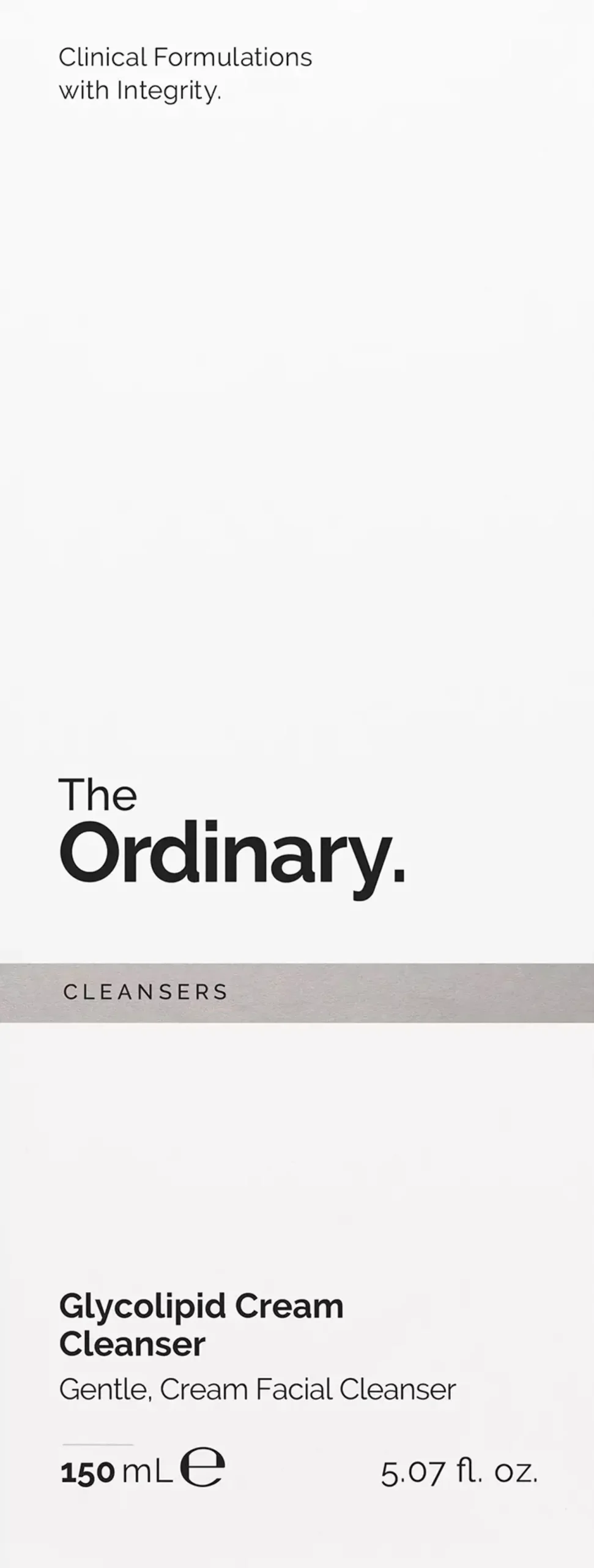 The Ordinary Glycolipid Cream Cleanser 150 ml