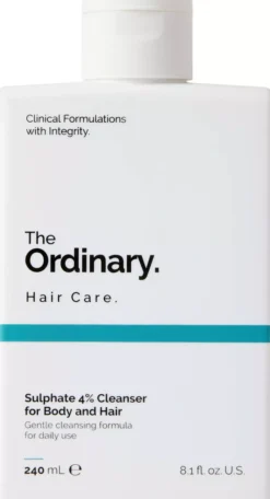 The OrdinaryHair Care 4% Sulphate Cleanser for Body and Hair 240 ml