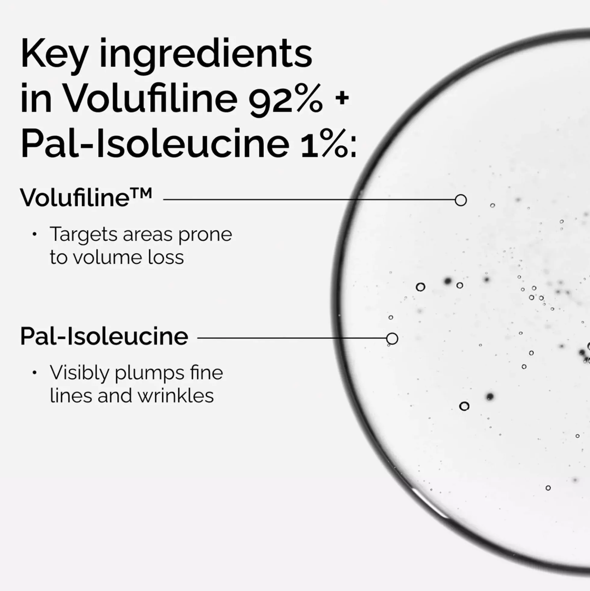 The Ordinary Volufiline* 92% + Pal-Isoleucine 1% 15 ml