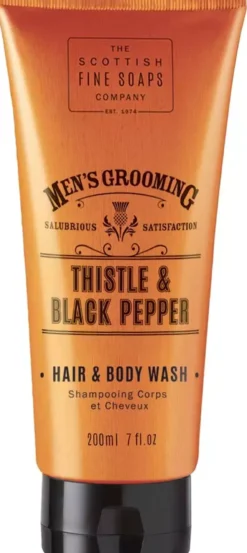 The Scottish Fine SoapsThistle & Black Pepper Hair & Body Wash 200 ml
